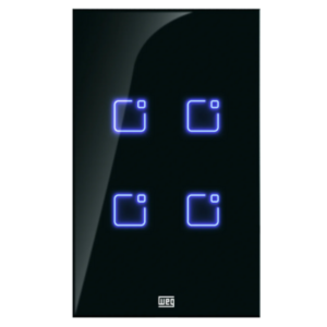 Interruptor Touch Wi-Fi 4 canais